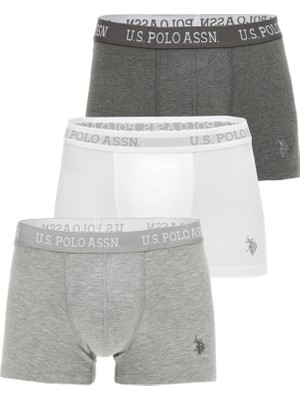U.S. Polo Assn. Erkek 3'lü Boxer Takım 50318579-VR081