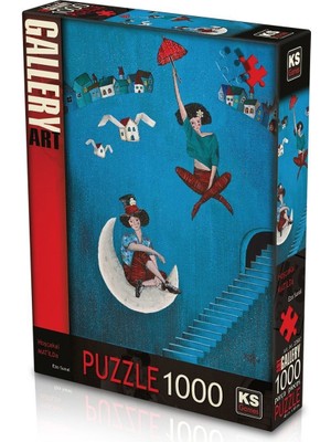 Amalfi 20587 Ks, Hoşçakal Matilda, 1000 Parça Puzzle Kız Erkek Çocuk Oyuncak Eğitici Oyuncaklar