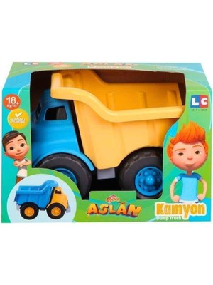 Amalfi ENF-T39008 Aslan Kamyon -Let Be Child Kız Erkek Çocuk Oyuncak Eğitici Oyuncaklar