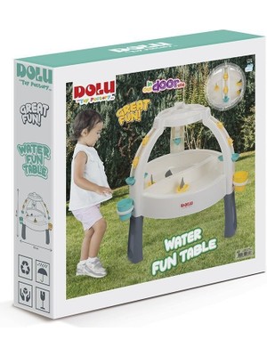 Amalfi 2674 Eğlenceli Çeşme Kum ve Su Masası Kız Erkek Çocuk Oyuncak Eğitici Oyuncaklar