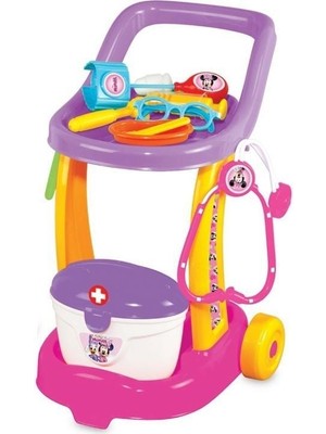 Amalfi Dede Minnie Mouse Doktor Servis Arabası Kız Erkek Çocuk Oyuncak Eğitici Oyuncaklar