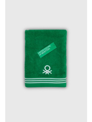 Benetton Home Banyo Havlu El Yüz Vücut Yeşil %100 Pamuk 50X90 cm El Havlusu