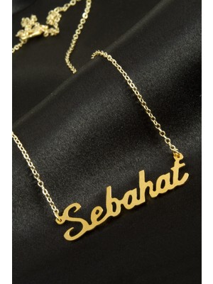 Zero Techmrt Sebahat Isimli Kolye -Sarı