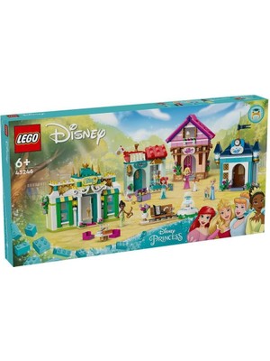 Amalfi 43246 LEGO Disney Prensesleri Pazar Macerası 817 Parça +6 Yaş Kız Erkek Çocuk Oyuncak Eğitici Oyunca