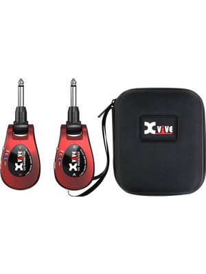 Xvive U2-Red Gitar Telsiz Sistemi (Çanta Hediyeli)
