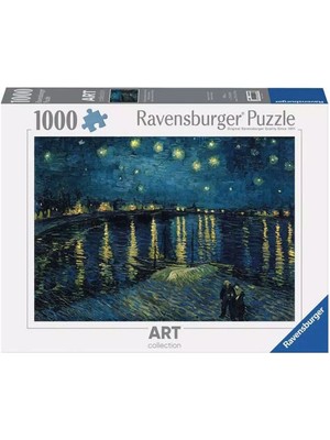 Amalfi 12000064 Van Gogh The Starry Night 1000 Parça Ravensburger Puzzle Kız Erkek Çocuk Oyuncak Eğitici Oy