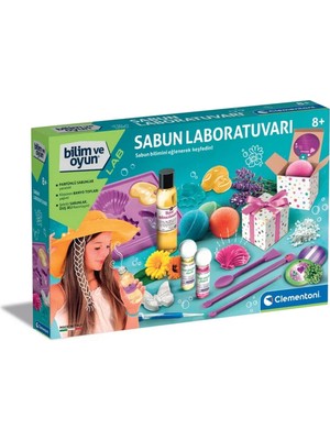Amalfi Bilim ve Oyun Sabun Labaratuvarı Kız Erkek Çocuk Oyuncak Eğitici Oyuncaklar