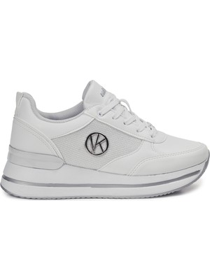 Zeytuk Beyaz Sneakers Vegan Kadın Ayakkabı