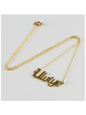 Zero Techmrt Ulviye Isimli Kolye -Altın Rengi