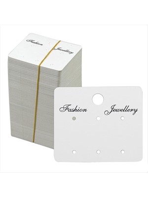 Zero Techmrt 3 Çift Küpe Kartı-Beyaz