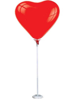 Hayaller Dükkanı Balon Standı Tekli Masa Üstü Için 45 cm Pk:1