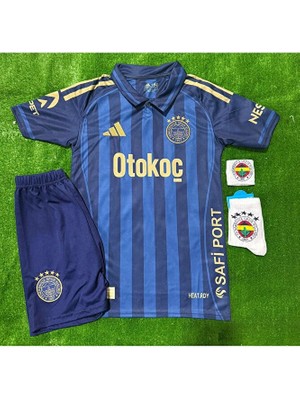 Legent Lady Fe.ner.bah'çe 2026 Isimsiz Alternatif Yakalı Yeni Sezon Çocuk Forması 4'lü Set