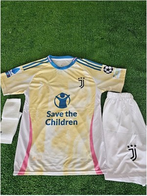 Legent Lady Juventus 2024/25 Isimsiz Deplasman Sarı Çocuk Forması