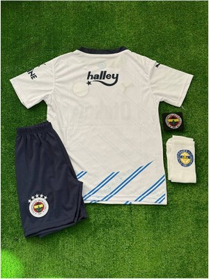 Legent Lady .f.e.n.e.r.b.a.h.ç.e. 2024/25 Isimsiz Deplasman Beyaz Yeni Sezon Çocuk Forması 4'lü Set