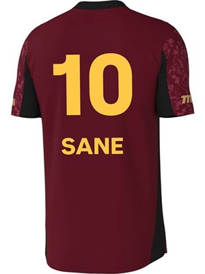 Legent Lady G̸a̸l̸a̸t̸a̸s̸a̸r̸a̸y̸ ̸ 26 Beş Yıldızlı Leroy Sane 10 Deplasman Bordo Yetişkin Taraftar Forması