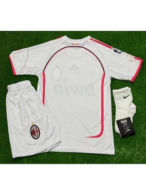 Legent Lady Milan Isimsiz Çocuk Forması 3lü Set Beyaz