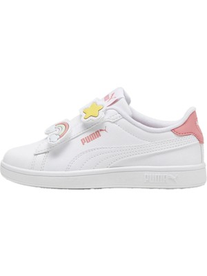 Puma Smash 30 Badges V Ps Kız Çocuk Günlük Ayakkabı