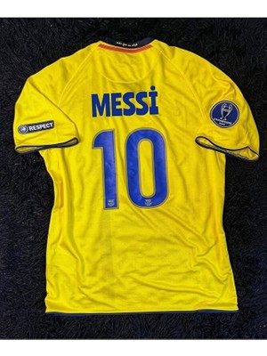 Legent Lady 2008/09 Sezonu Barcelona Lionel Messi Nostalji Forması Sarı