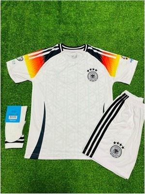 Legent Lady Almanya Euro 2024 Iç Saha Isimsiz Çocuk Forması 4'lü Set