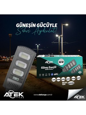 Urfakent Bilişim Güneş Enerjili Sokak Lambası 120 W