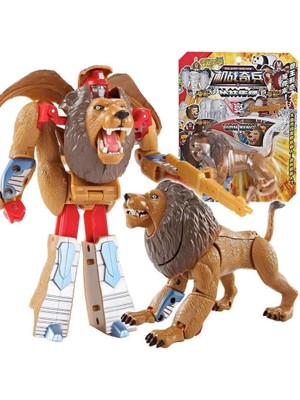 paraply Robota Dönüşen Aslan Oyuncak - 82076 Kız Erkek Çocuk Oyuncak Eğitici Oyuncaklar