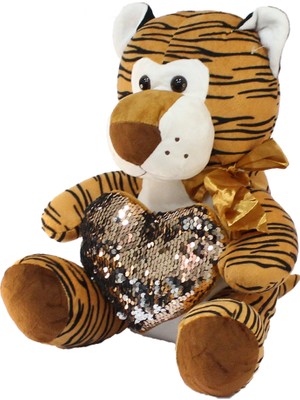 paraply Kalpli Kaplan Peluş Oyuncak 35CM Kız Erkek Çocuk Oyuncak Eğitici Oyuncaklar