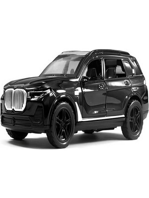 OMZ Şeffaf Kutuda Metal Bmw X7 Araba Kız Erkek Çocuk Oyuncak Eğitici Oyuncaklar