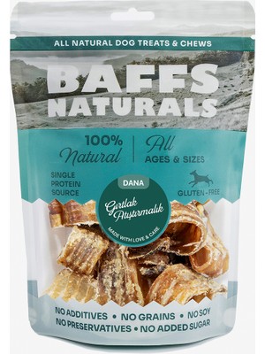 Baffs Naturals Dana Gırtlak Atıştırmalık %100 Doğal Köpek Ödül Maması 100 gr