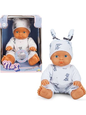 OMZ 020020 Sunman, Naz Bebek Sesli, 23CM -1ADET Stokta Olan Gönderilir Kız Erkek Çocuk Oyuncak Eğitici O