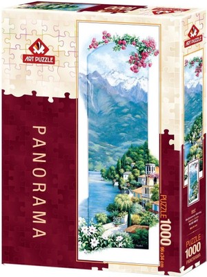 paraply 5347 Art Puzzle Akdeniz Sabahı 1000 Parça Panorama Puzzle Kız Erkek Çocuk Oyuncak Eğitici Oyuncaklar