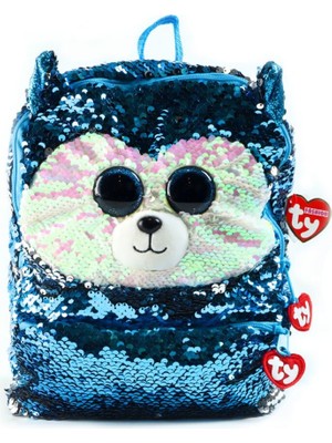 paraply Ty Fashion Pullu Sırt Çantası Hushy Köpek Slush 27CM Kız Erkek Çocuk Oyuncak Eğitici Oyuncaklar