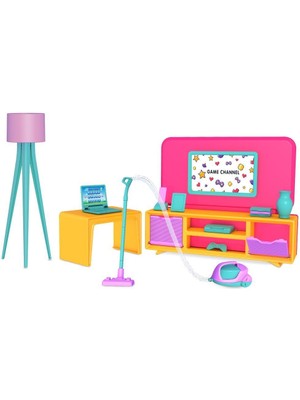 OMZ 03717 Dede, Linda'nın Oturma Odası Kız Erkek Çocuk Oyuncak Eğitici Oyuncaklar