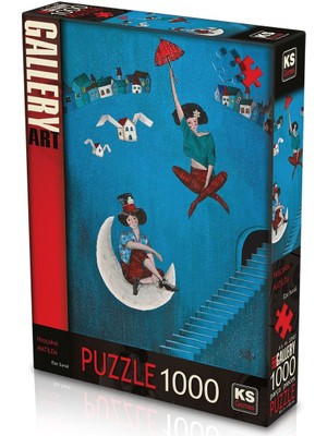 OMZ Ks Puzzle 1000 Parça Hoşçakal Matilda Kız Erkek Çocuk Oyuncak Eğitici Oyuncaklar