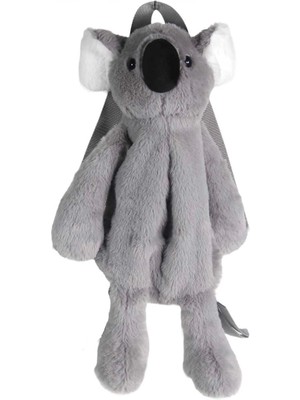 paraply Koala Peluş Çanta Gri Kız Erkek Çocuk Oyuncak Eğitici Oyuncaklar