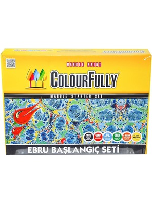 OMZ 5106 Ebru Sanatı Başlangıç Seti Kız Erkek Çocuk Oyuncak Eğitici Oyuncaklar