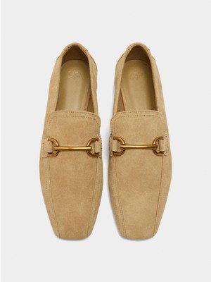 Parfois Metalik Detaylı Deri Makosen