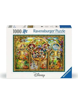 paraply 12000469 En Güzel Disney Teması 1000 Parça Ravensburger Puzzle Kız Erkek Çocuk Oyuncak Eğitici Oyunc