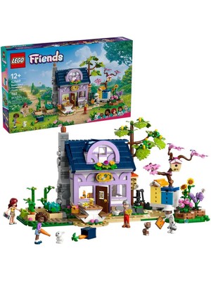 OMZ 42669 LEGO Friends Arıcıların Evi ve Çiçek Bahçesi Parça + Yaş Kız Erkek Çocuk Oyuncak Eğitici Oyunc