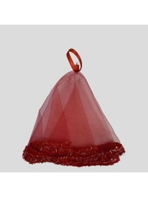 Evsay Ağır Pullu Lüx Halay Mendili Kına Malzemesi Düğün Malzemesi Kırmızı