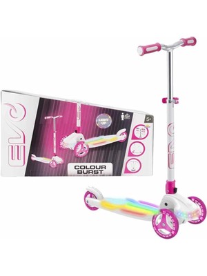 paraply Evo Scooter 3tkr Işıklı Burst Max 50KG Kız Erkek Çocuk Oyuncak Eğitici Oyuncaklar