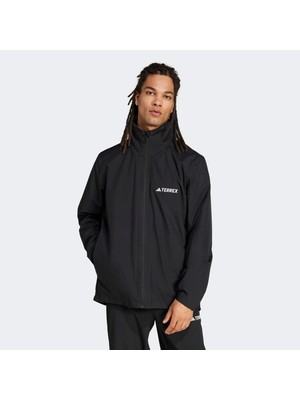 adidas Multi Essentials 2L Erkek Siyah Yağmurluk.-