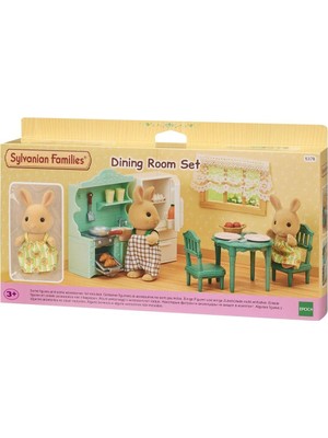 paraply 5378 Sylvanian Families Yemek Odası Seti +3 Yaş Kız Erkek Çocuk Oyuncak Eğitici Oyuncaklar