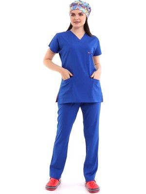 Bflex Unisex Likralı Yarasa Kol Takım - 6411 Saks Mavi