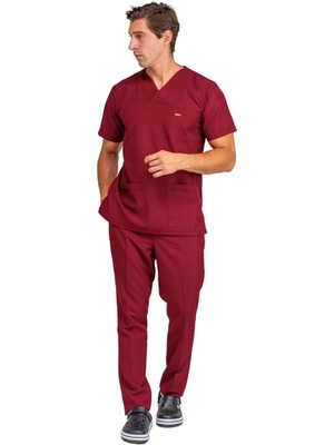 Zarf Yaka Erkek Takım - 19 Bordo