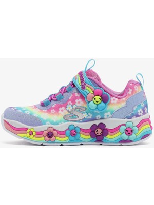 Skechers Flower Friends Büyük Kız Çocuk Mavi Spor Ayakkabı 303624L Blmt