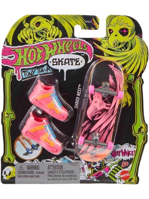 paraply HPG21 Hot Wheels Skate Neon Temalı Parmak Kaykay ve Ayakkabı Paketleri Kız Erkek Çocuk Oyuncak Eğiti