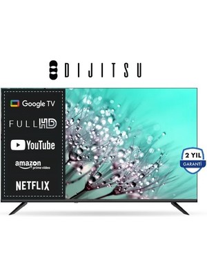 Dijitsu 43 DG 29000 43'' 109 Ekran Uydu Alıcılı Full HD Google TV