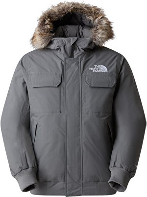 The North Face M Mcmurdo Bomber Erkek Outdoor Montu (600 Dolgu Kaz Tüyü) NF0A5GD90UZ1 Gri