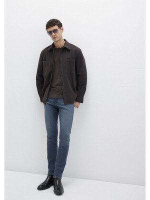 Mavi James Mavi Black Puslu Mürekkep Mavi Jean Pantolon 0042490667