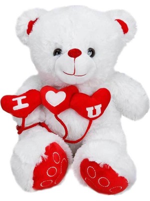 OMZ 1514 3 Kalpli Peluş Ayı 38CM Kız Erkek Çocuk Oyuncak Eğitici Oyuncaklar